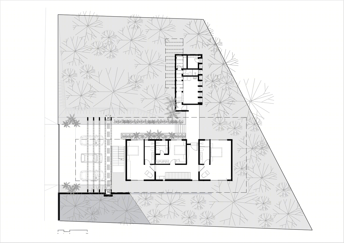 巴西塔鲁马住宅丨Laurent Troost Architectures-26
