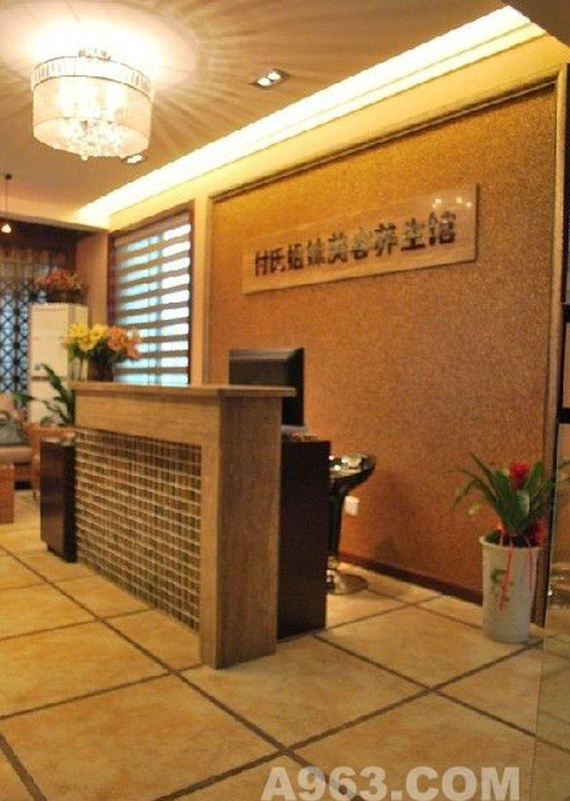 "明月松间照,清泉石上流"的田园风格美容院设计-0