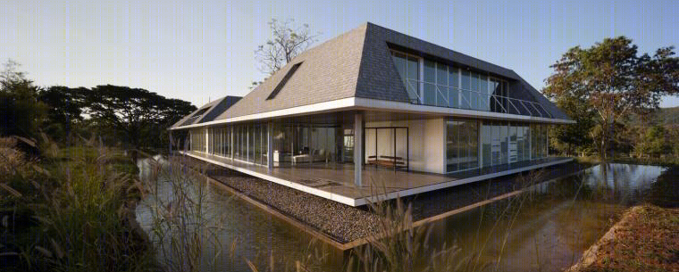 SOOK Architects丨别墅建筑丨泰国周末度假住宅-12