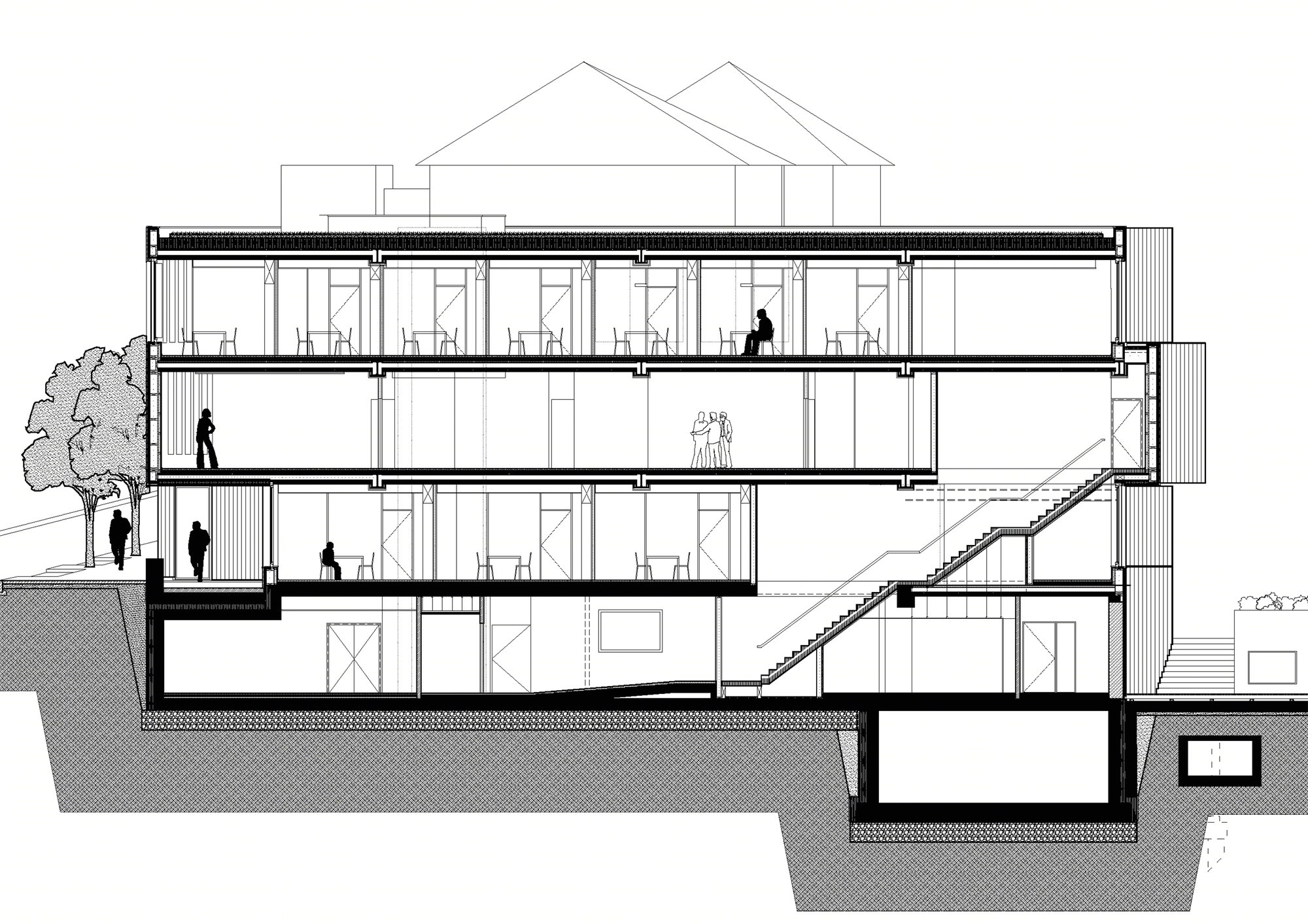 卢森堡生态中心行政大楼丨Atelier Steinmetzdemeyer-40