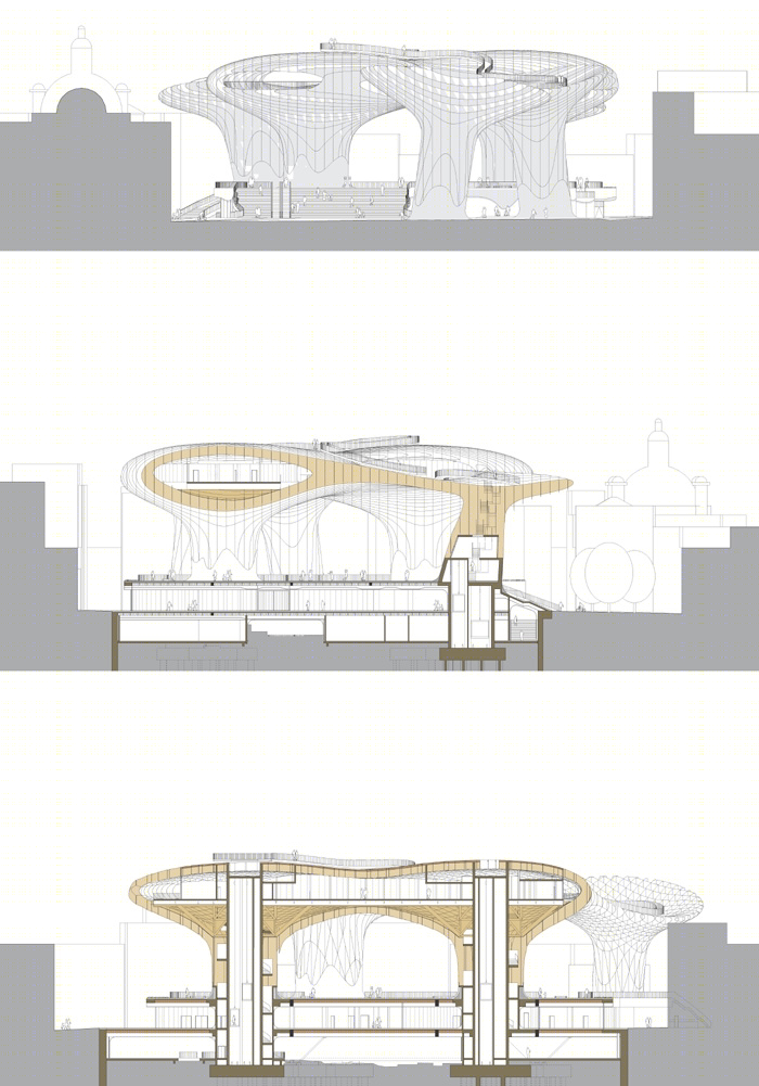 大都市阳伞 · 木结构的塞维利亚城市新地标-22