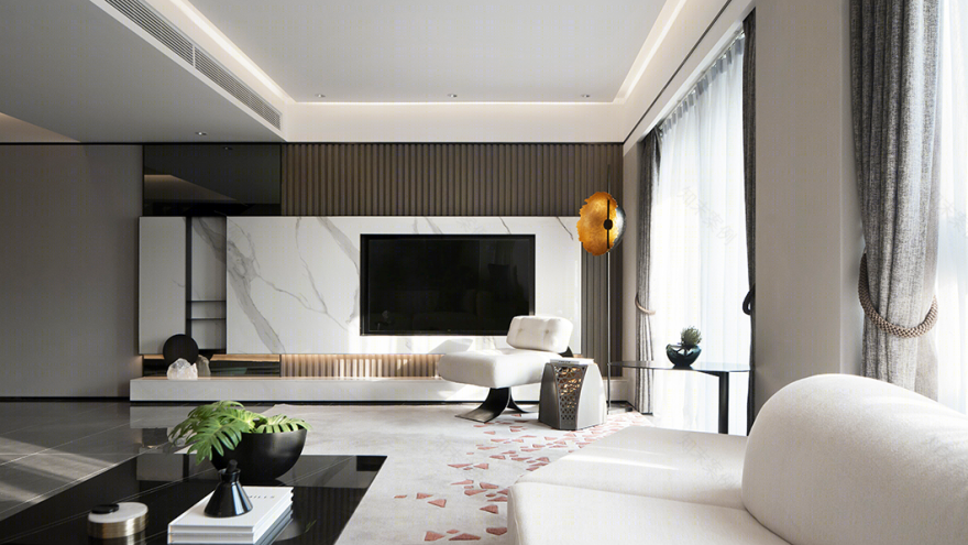 深圳牧云溪谷4期顶复样板间-4