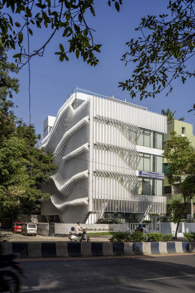 印度克曼亚提拉克多功能合作信用社丨Thirdspace Architecture Studio-9