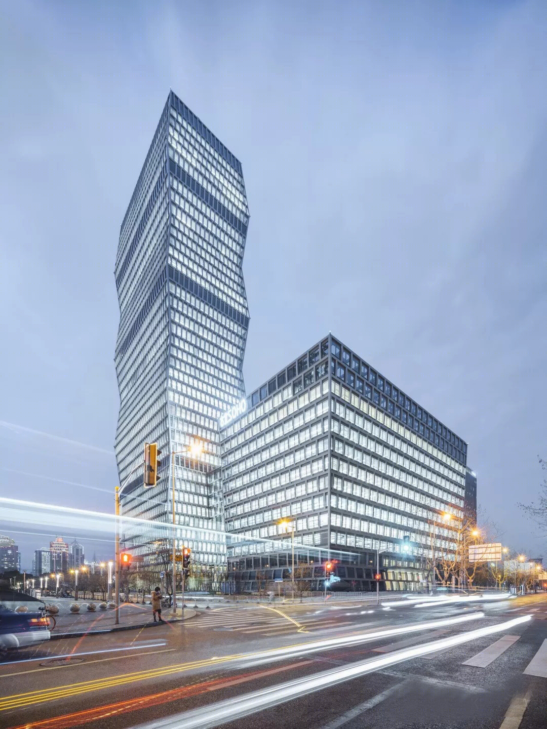 上海SOHO商业建筑丨KPF（建筑设计）,同济大学建筑设计研究院（本地设计单位）-10