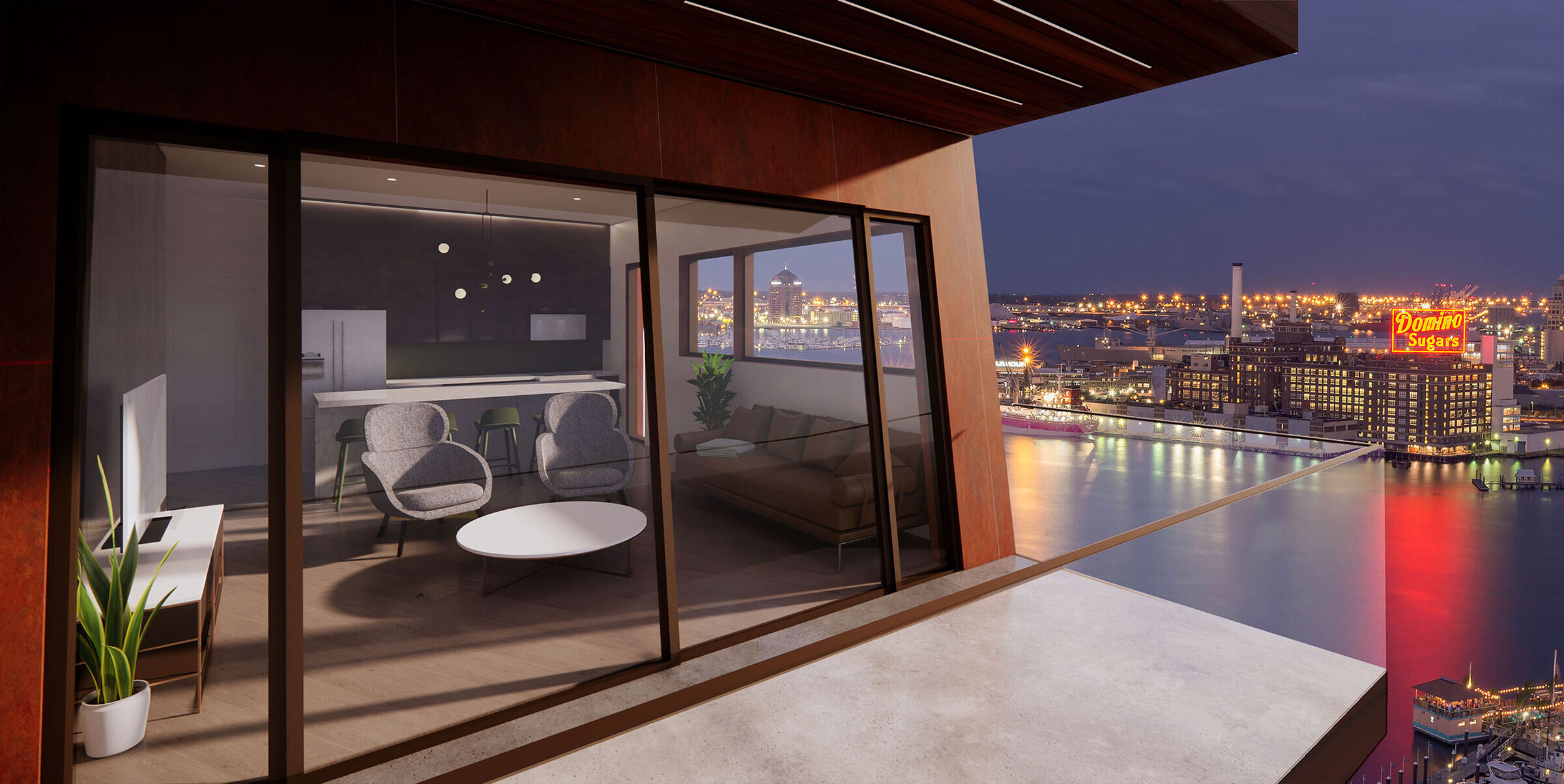 “Harbor House”公寓丨马里丨GriD architects pc-12