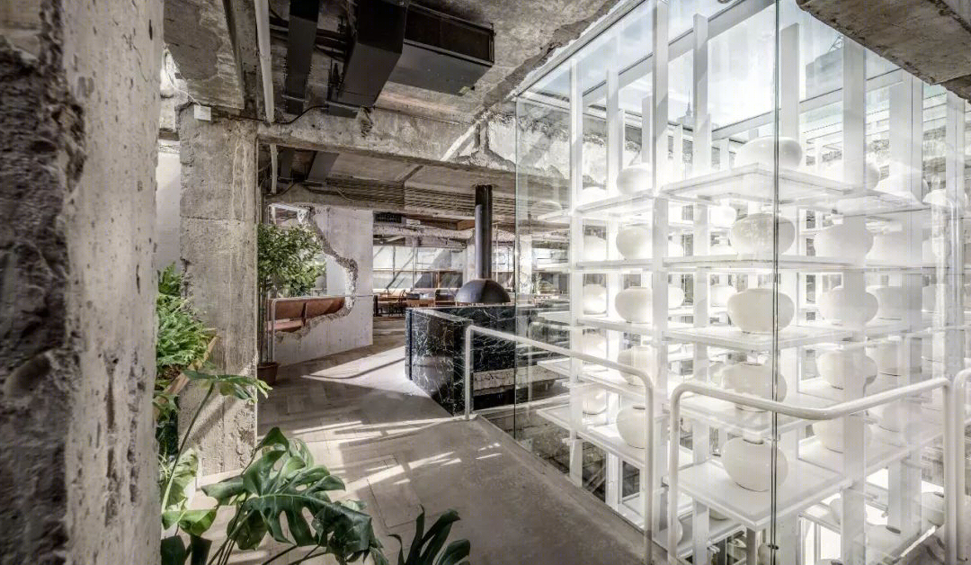沈阳废弃汽车修配厂的重生 | 梦幻岛餐厅的室内设计之旅-20