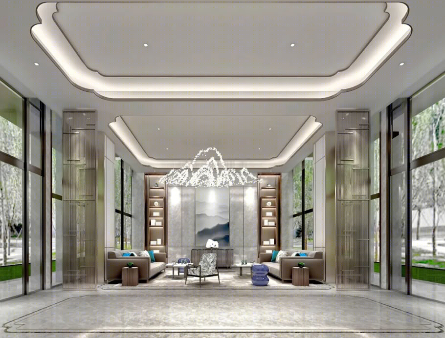 杭州合景天銮会所丨中国杭州丨Luxury Concept Design(上海麓奢概念建筑设计)-13