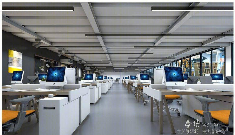 壹块丨办公建筑丨上海贪玩游戏广州办公楼-2