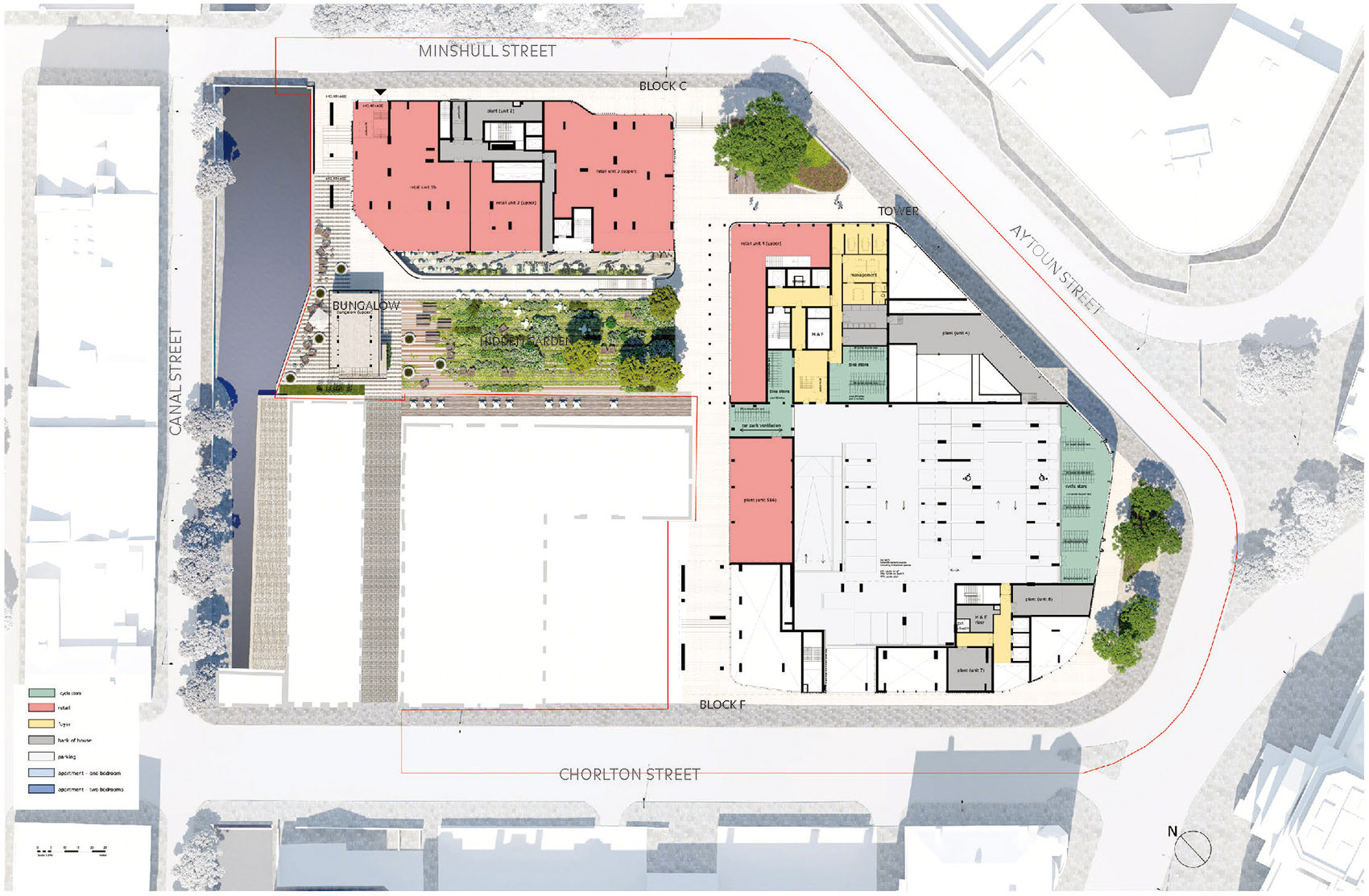 KAMPUS 街区设计丨英国曼彻斯特丨Mecanoo-44