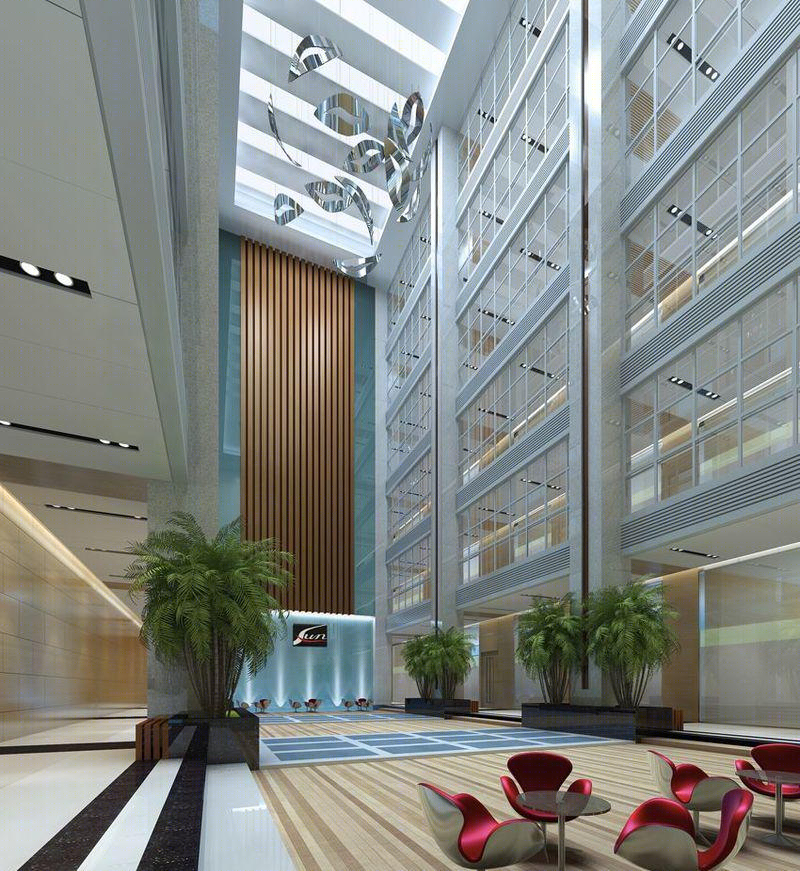 徐波丨办公建筑丨桑铌集团总部-3