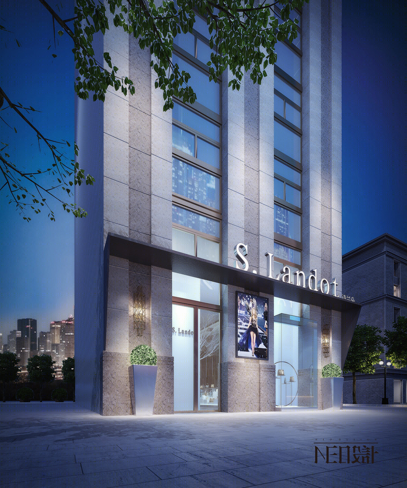 极简奢华,福州 S.Landot 诗兰朵奢品店设计赏析-19