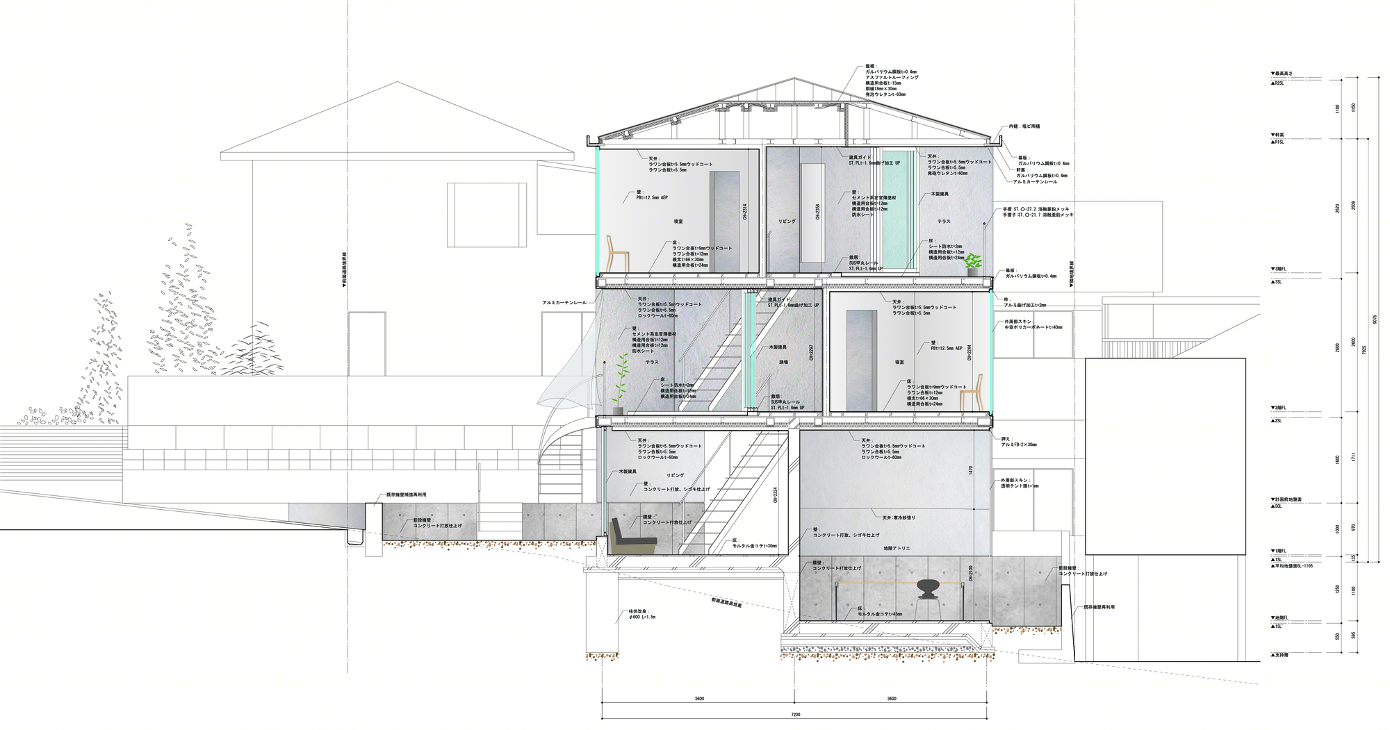 Ayameike 的房子丨日本丨Ippei Komatsu Architects-8