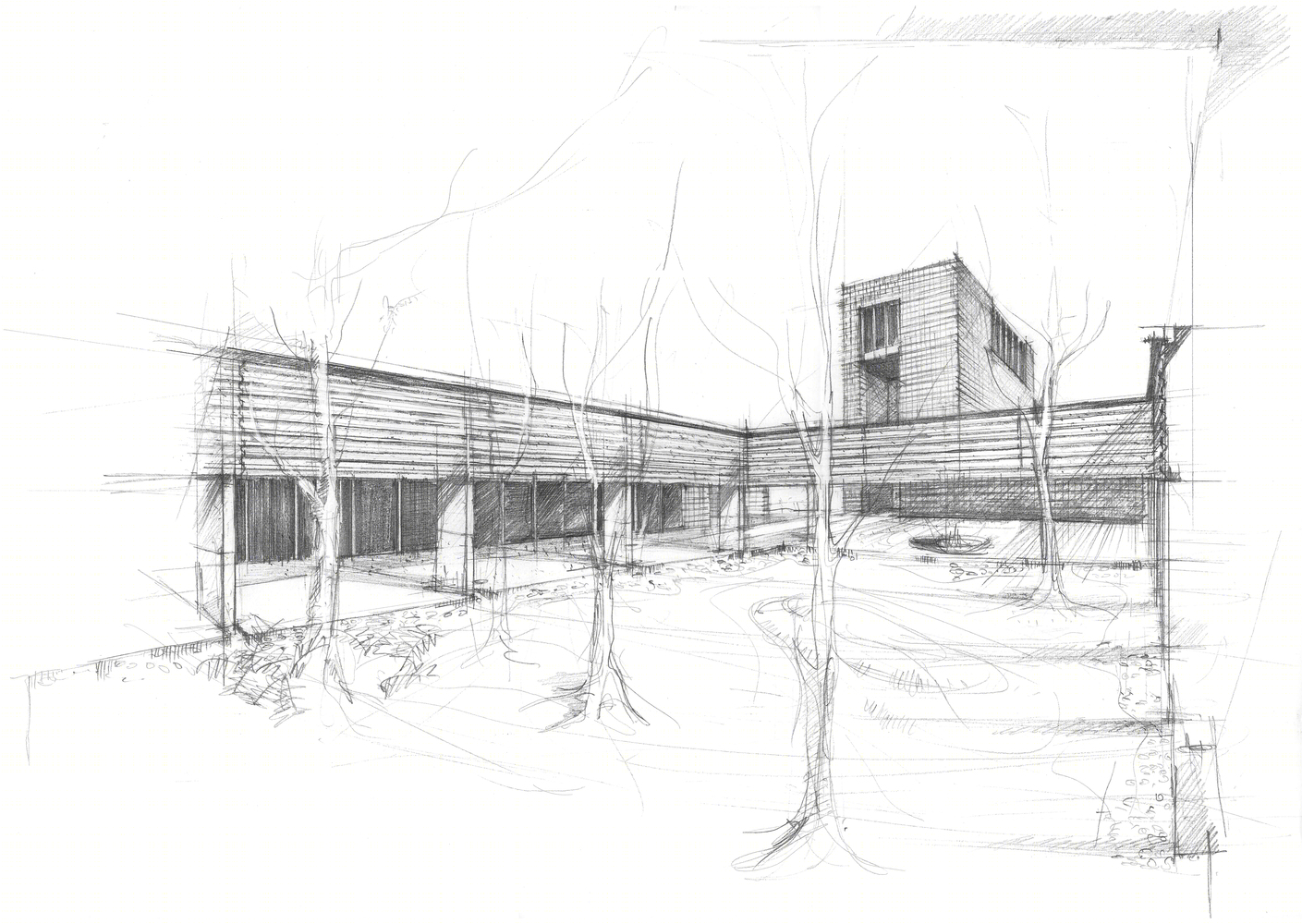 比利时火葬场“旅程”设计,生死观念革新-37