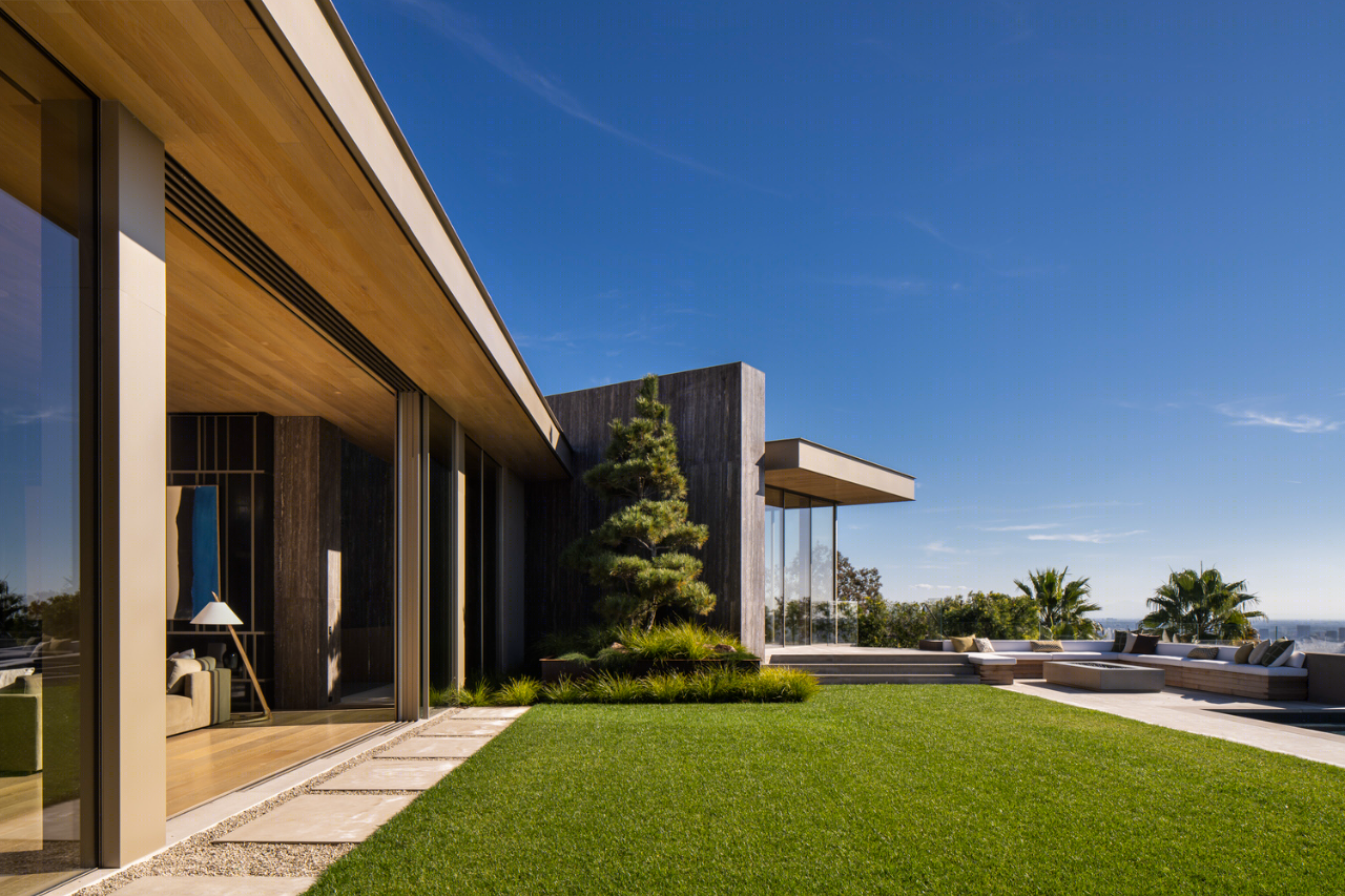 Laurel II House 比佛利山庄奢华别墅设计丨美国洛杉矶丨Annette English and Associates-50