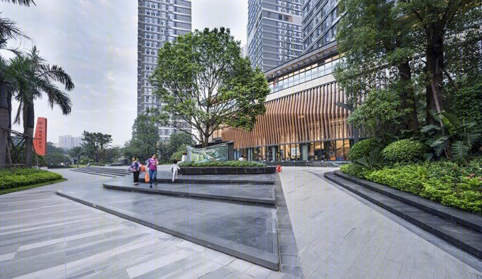 广州中海花湾壹号现代简约景观设计-10