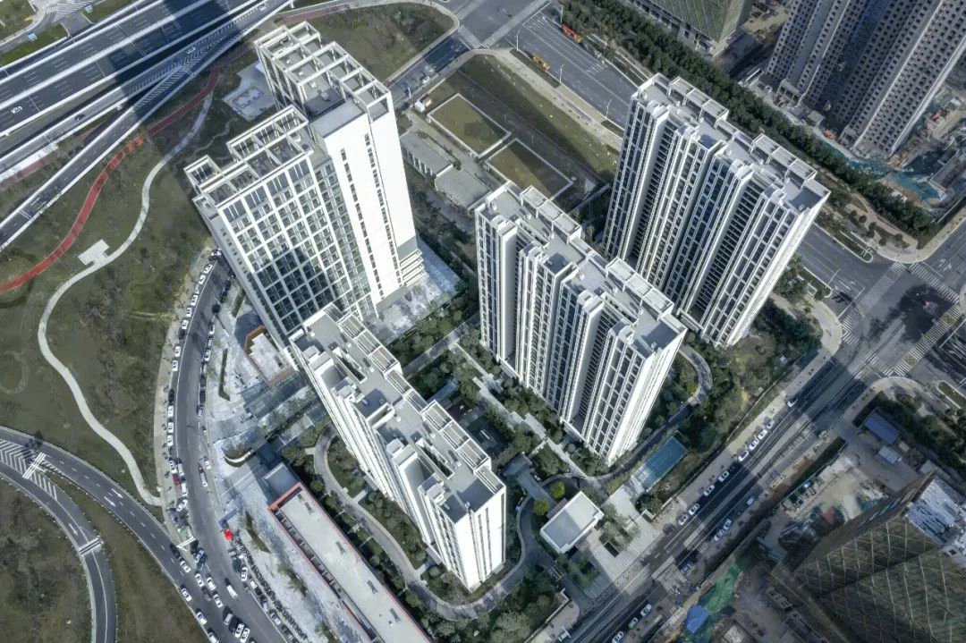 郑州永威金桂苑++ 微棠大厦 | 现代住宅的“线-- 面-体”构成之美-14