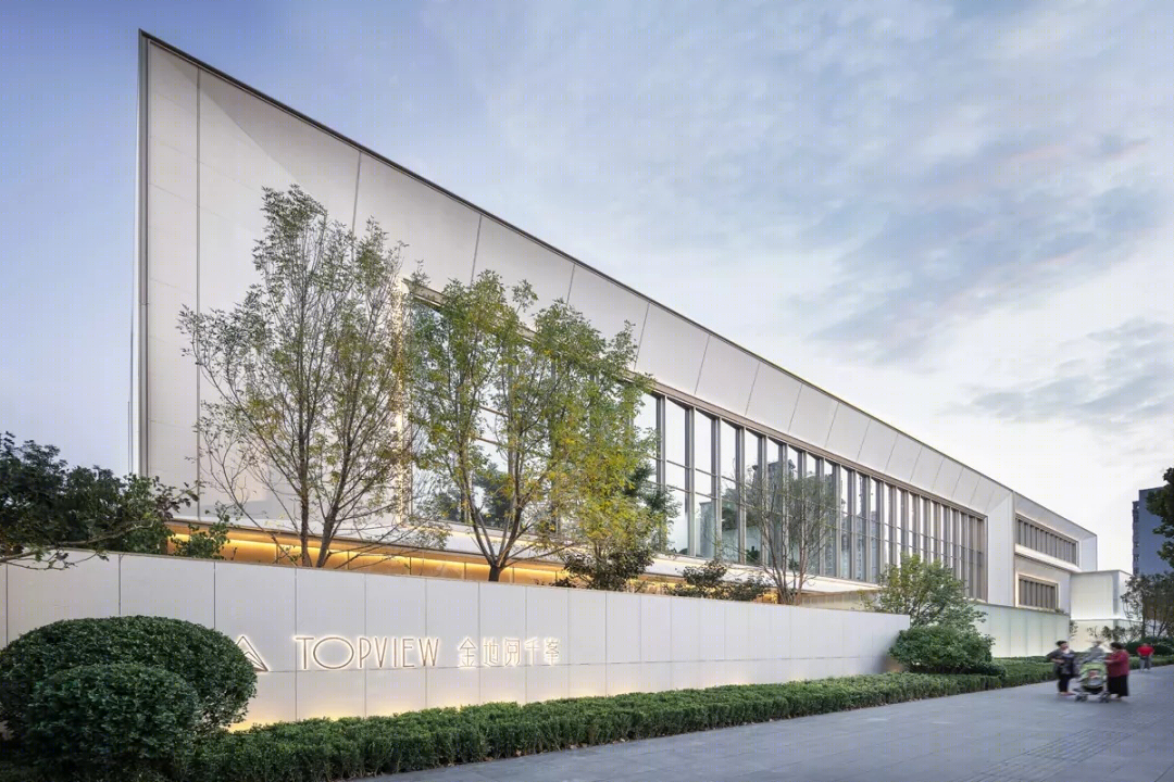 天津金地·阅千峯项目示范区景观 | 宋式美学的大道至简-6