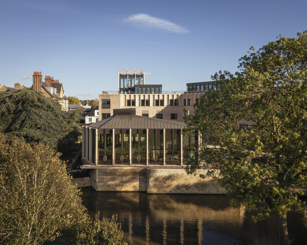 St Hilda’s College O·ford 校园景观重塑丨英国伦敦丨Gort Scott-29
