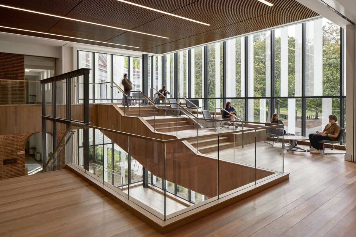 Vanderbilt University Peabody College 现代改造,打造温暖学习空间-12