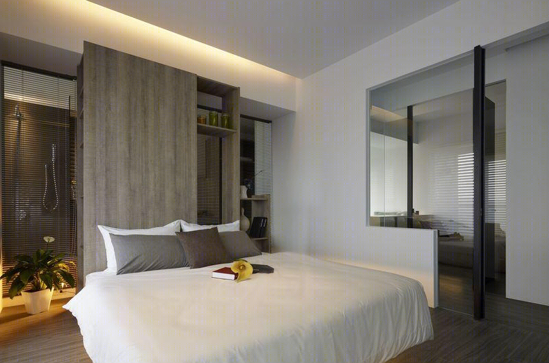 香奈儿风情的现代酒店空间设计-22