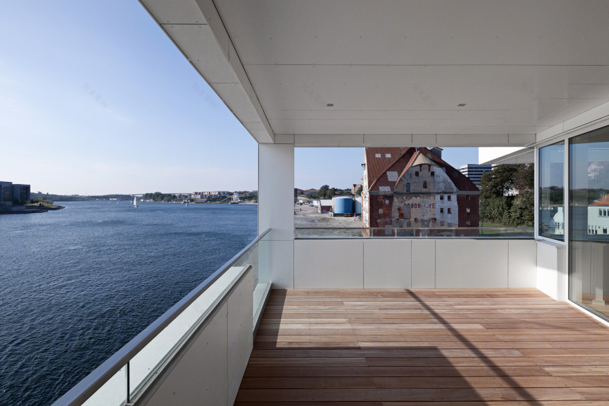 丹麦森讷堡北港建筑丨Juul Frost Architects-20