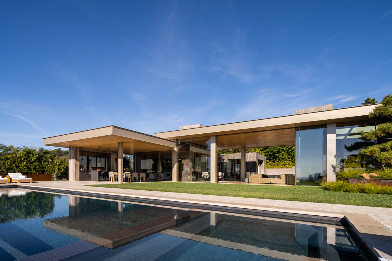 Laurel II House 比佛利山庄奢华别墅设计丨美国洛杉矶丨Annette English and Associates-52