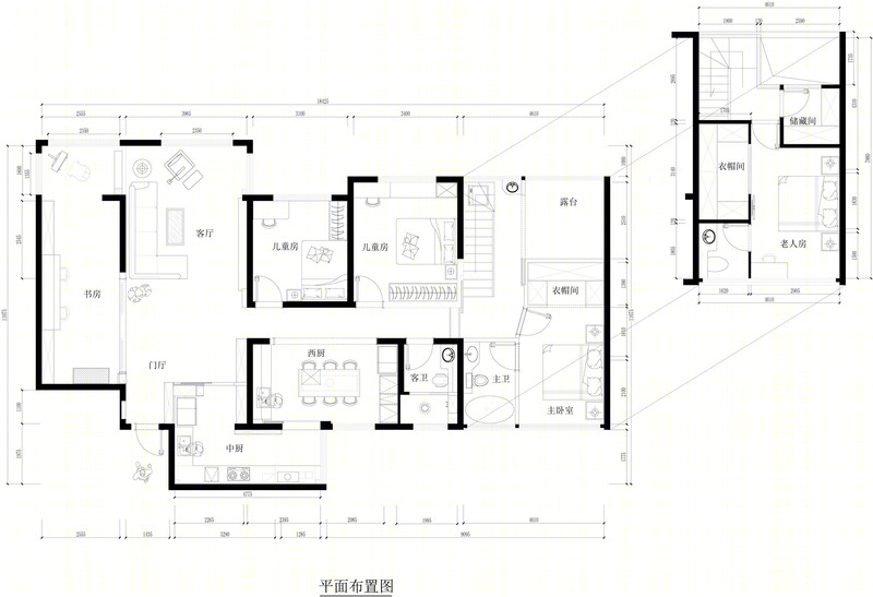 贵州安顺虹湖生态城轻奢家居设计-2