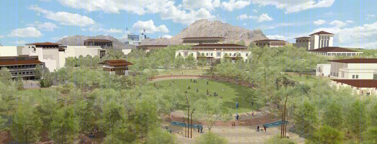 德州大学 El Paso 校区世纪广场-27