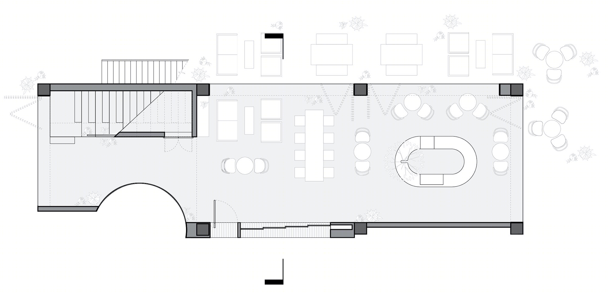 地中海风情咖啡馆丨中国上海丨Ortiz.Leon Architects-22