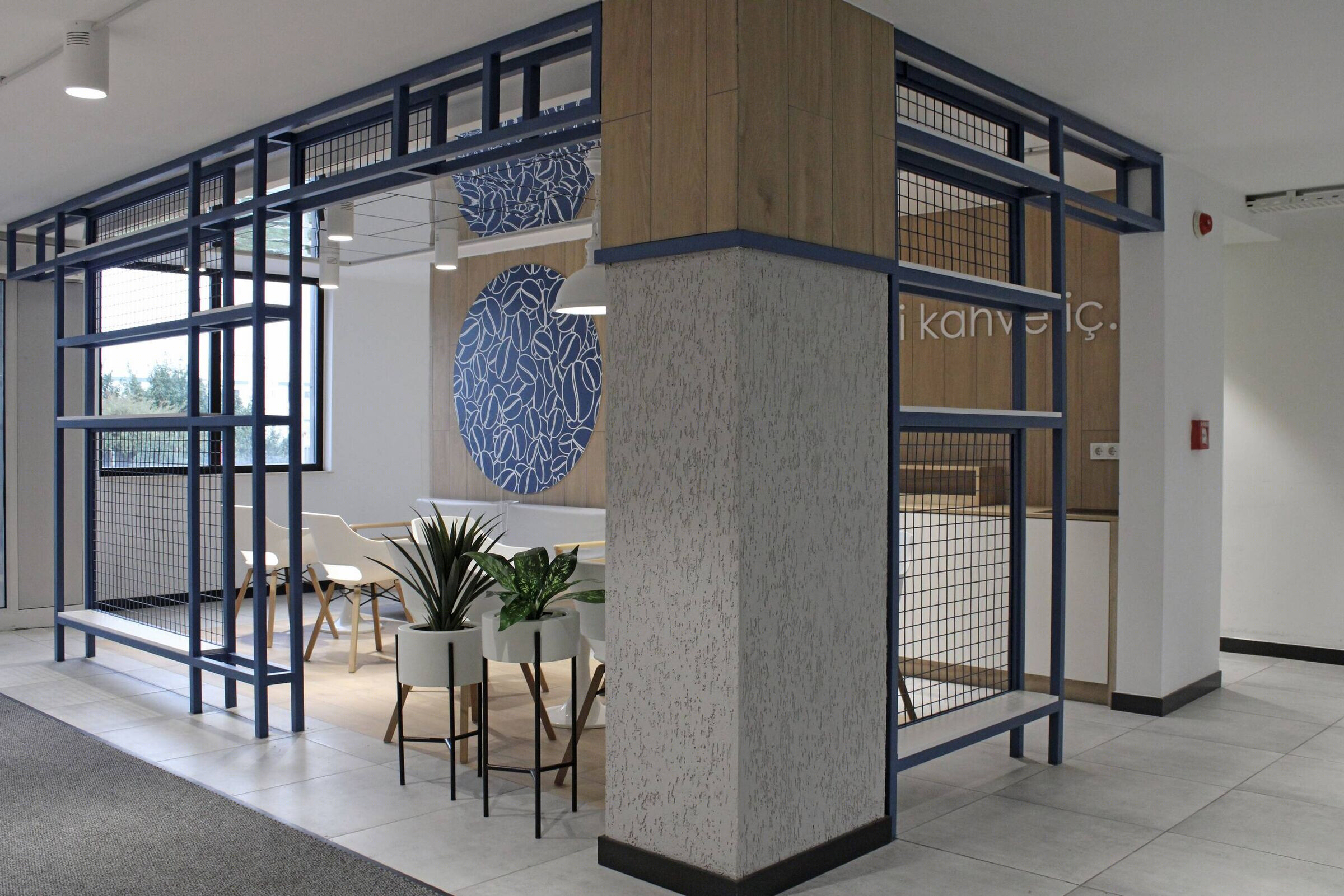 绿色活力员工食堂 P&G 咖啡厅丨土耳其科贾埃利丨Caglayan Architects-23