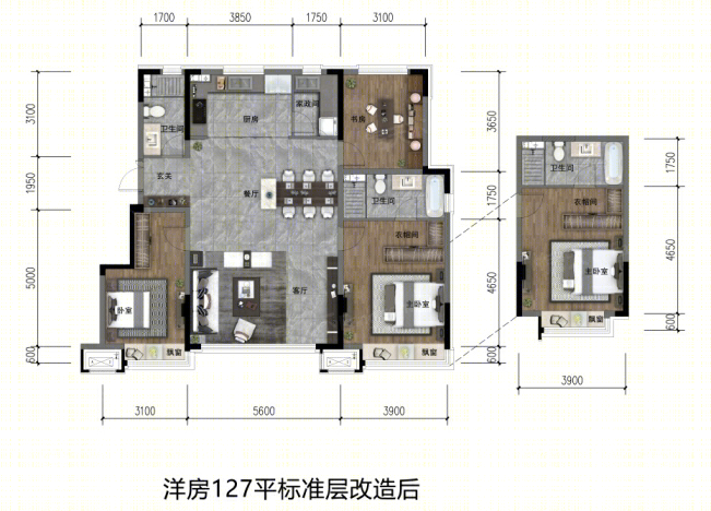 龙湖120㎡创新户型丨中国北京-142