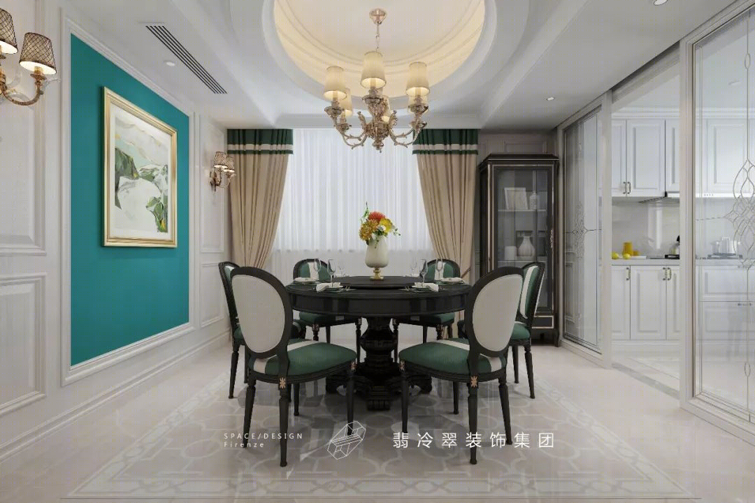 洛阳中电银河湾欧式风格复式设计,浪漫奢华尽展空间魅力-22