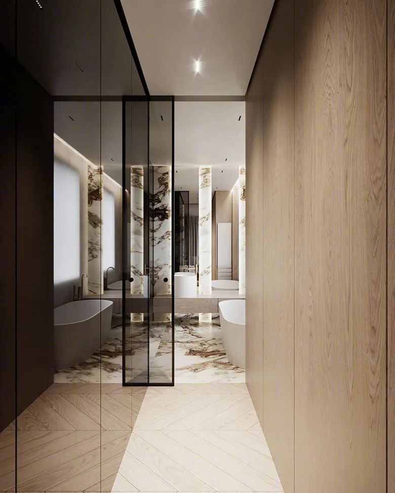 华沙 196㎡永恒经典现代轻奢私人住宅丨波兰华沙丨hilight.design 工作室-23