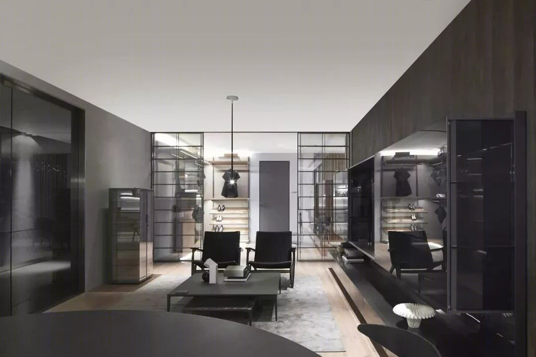 保亿·未来风景里售楼处，简约雅致，自然材质演绎现代风-67