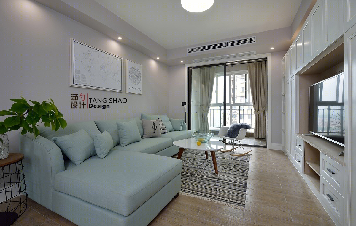 华府庄园 100 平清新自然之家-12