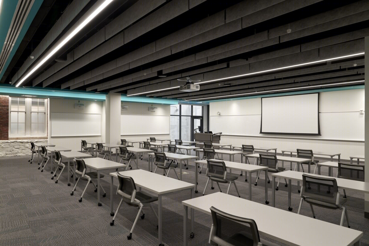 Vanderbilt University Peabody College 现代改造,打造温暖学习空间-14