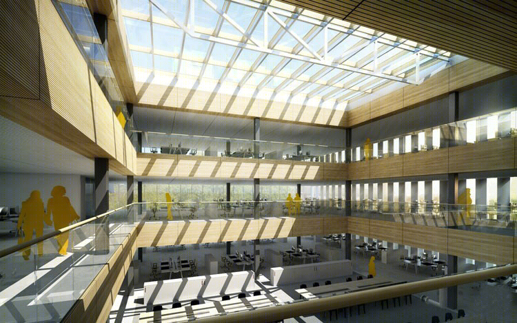 Amtrium办公大楼丨BenthemCrouwel Architects-18