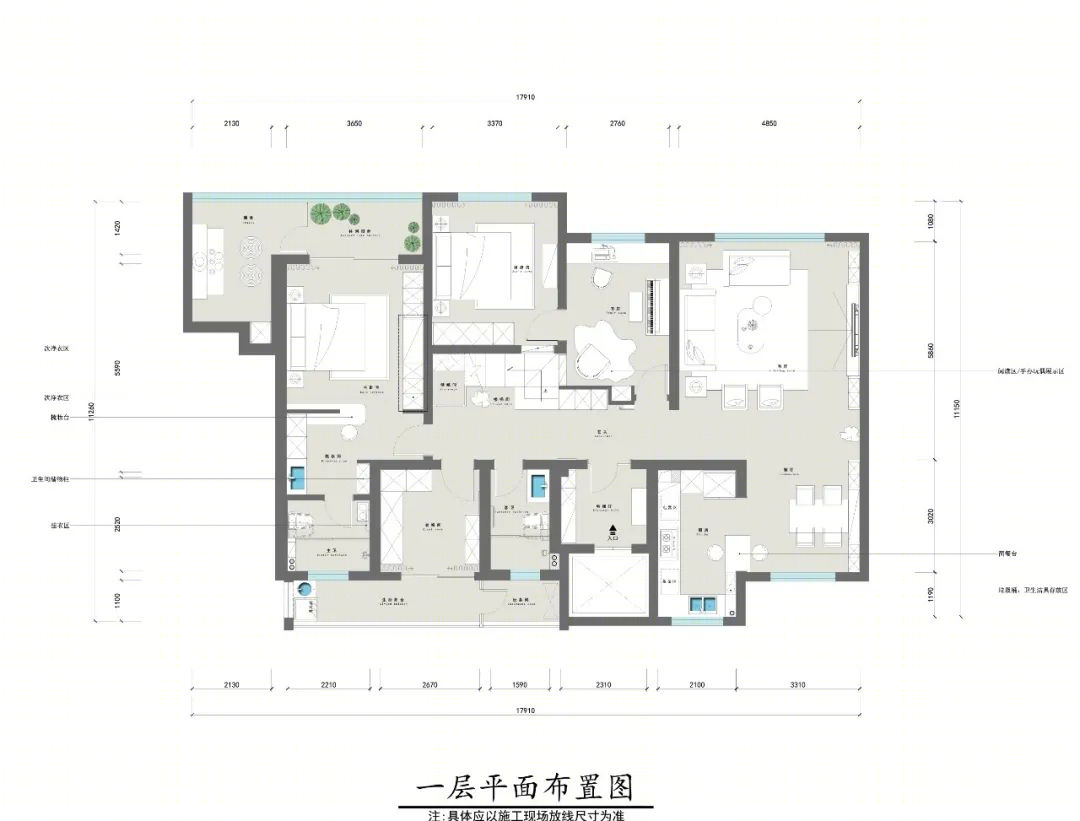 梦的城堡 · 淄博280㎡美式轻奢复式住宅丨淄博八零原创设计-29