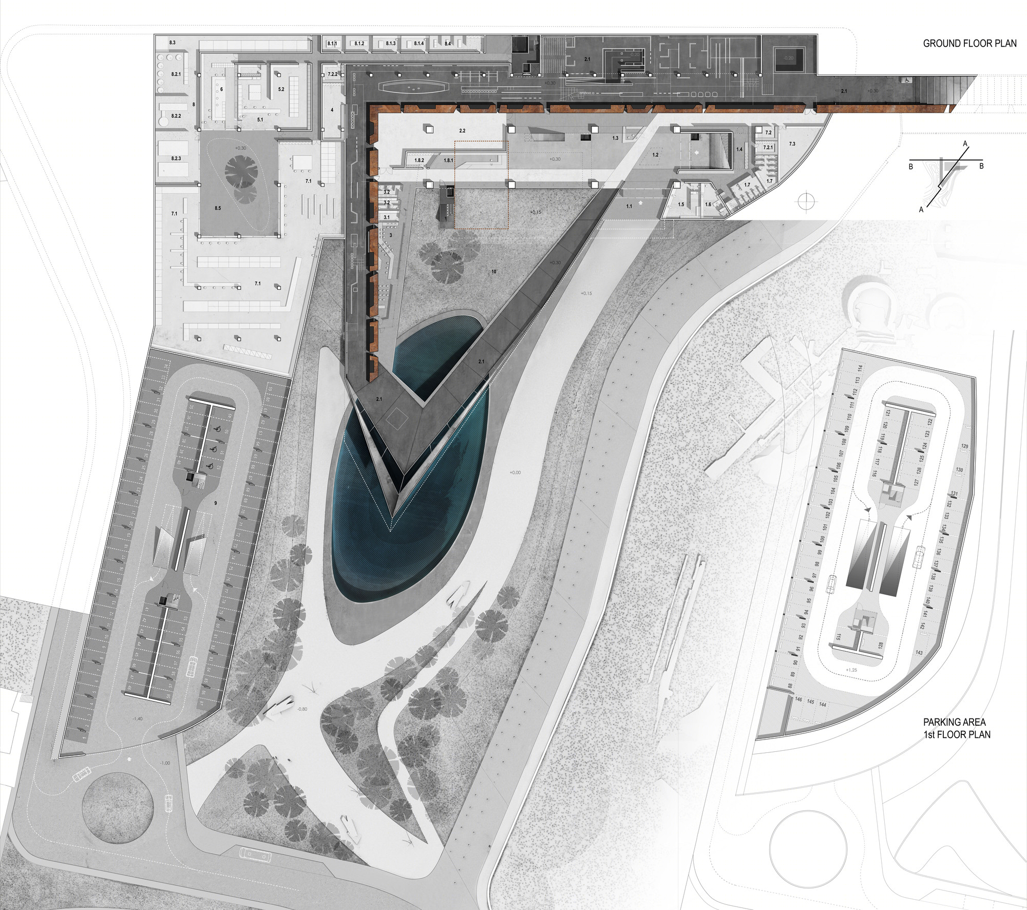 希腊考古博物馆丨Tsabikos Petra建筑工作室-29