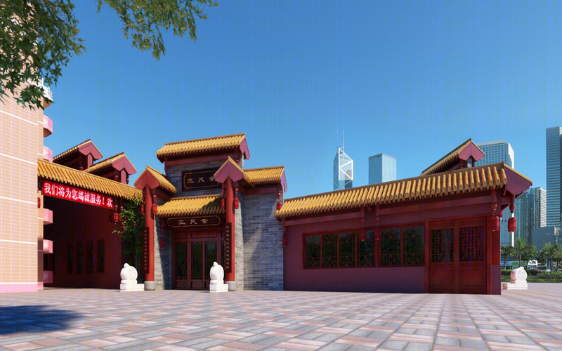 天津三尺余中餐厅设计-18
