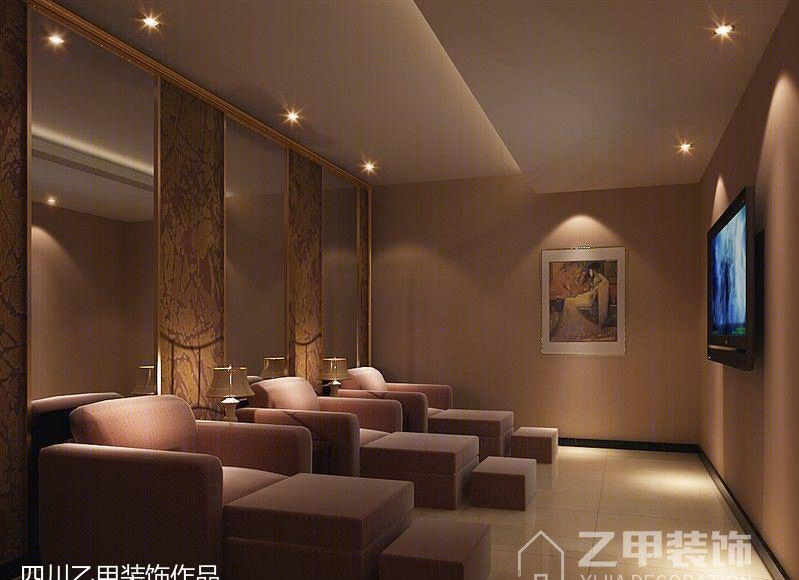 《万紫千红足浴会所》——眉山专业足浴 SPA 设计公司呈现-8