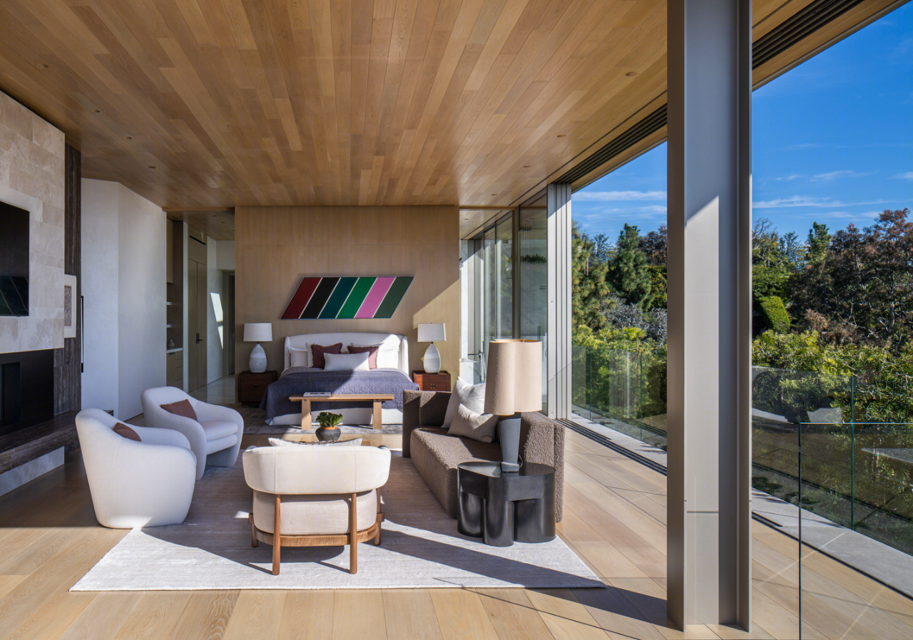 Laurel II House 比佛利山庄奢华别墅设计丨美国洛杉矶丨Annette English and Associates-55