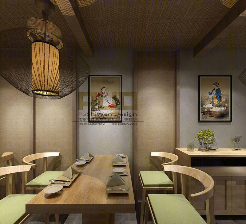 南京老街道风情三条巷餐厅设计-6