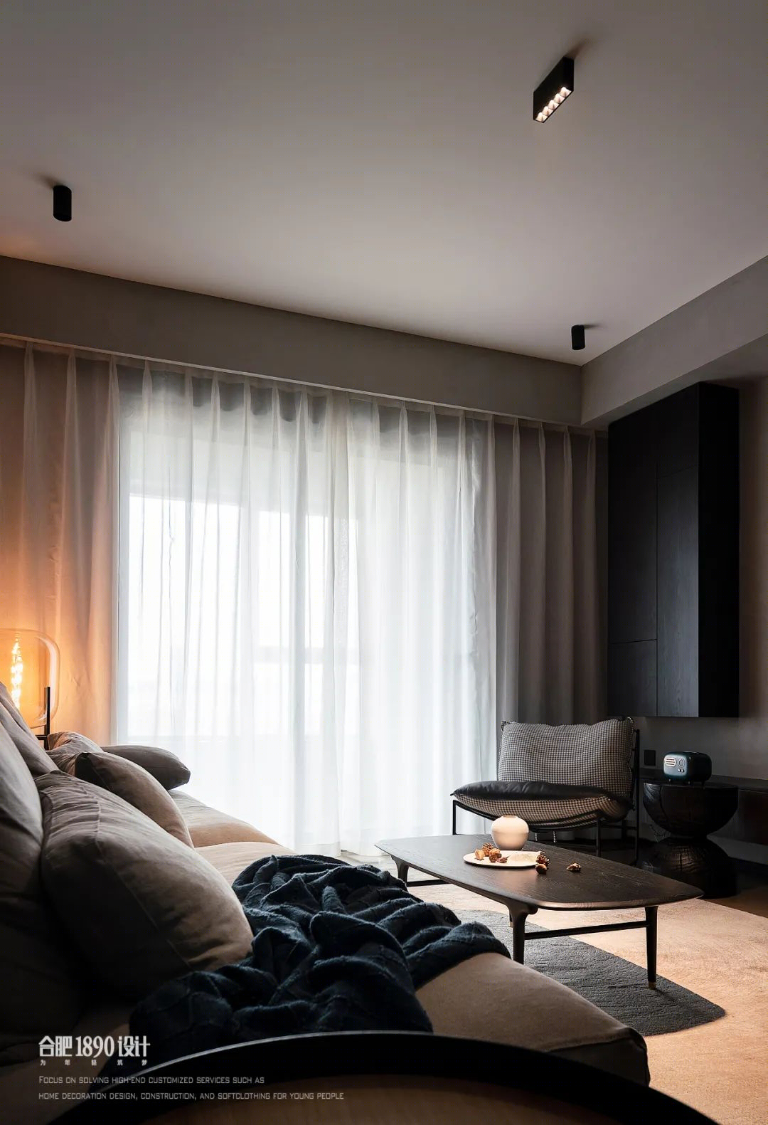 暗色调天鹅湖MOMA精装房丨中国合肥丨1890设计-33