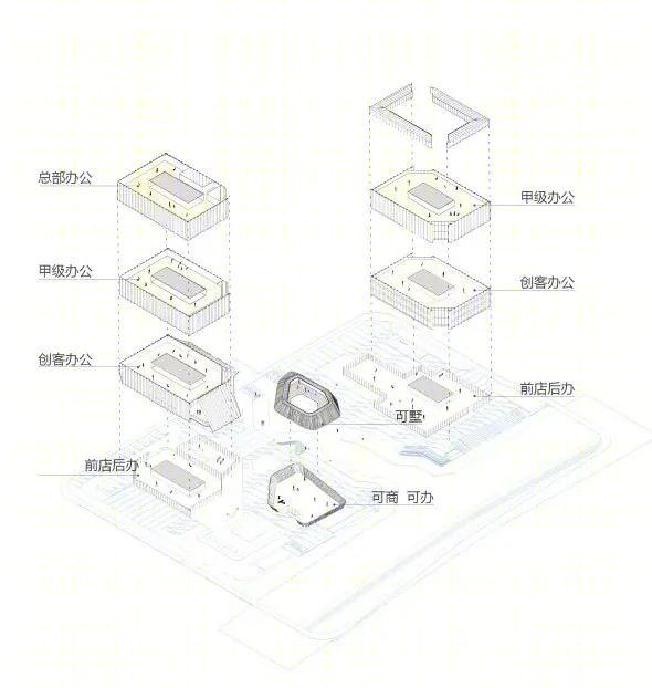 苏州高铁新城双子塔丨中国苏州丨GEN简和工作室-64
