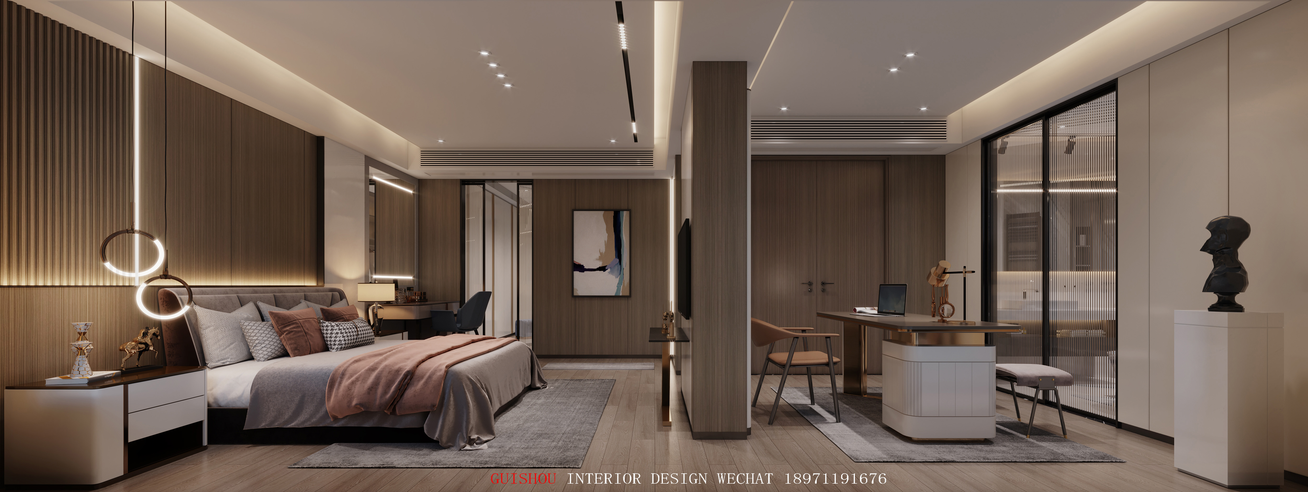 鬼手效果表现工作室案例之现代轻奢风格-2