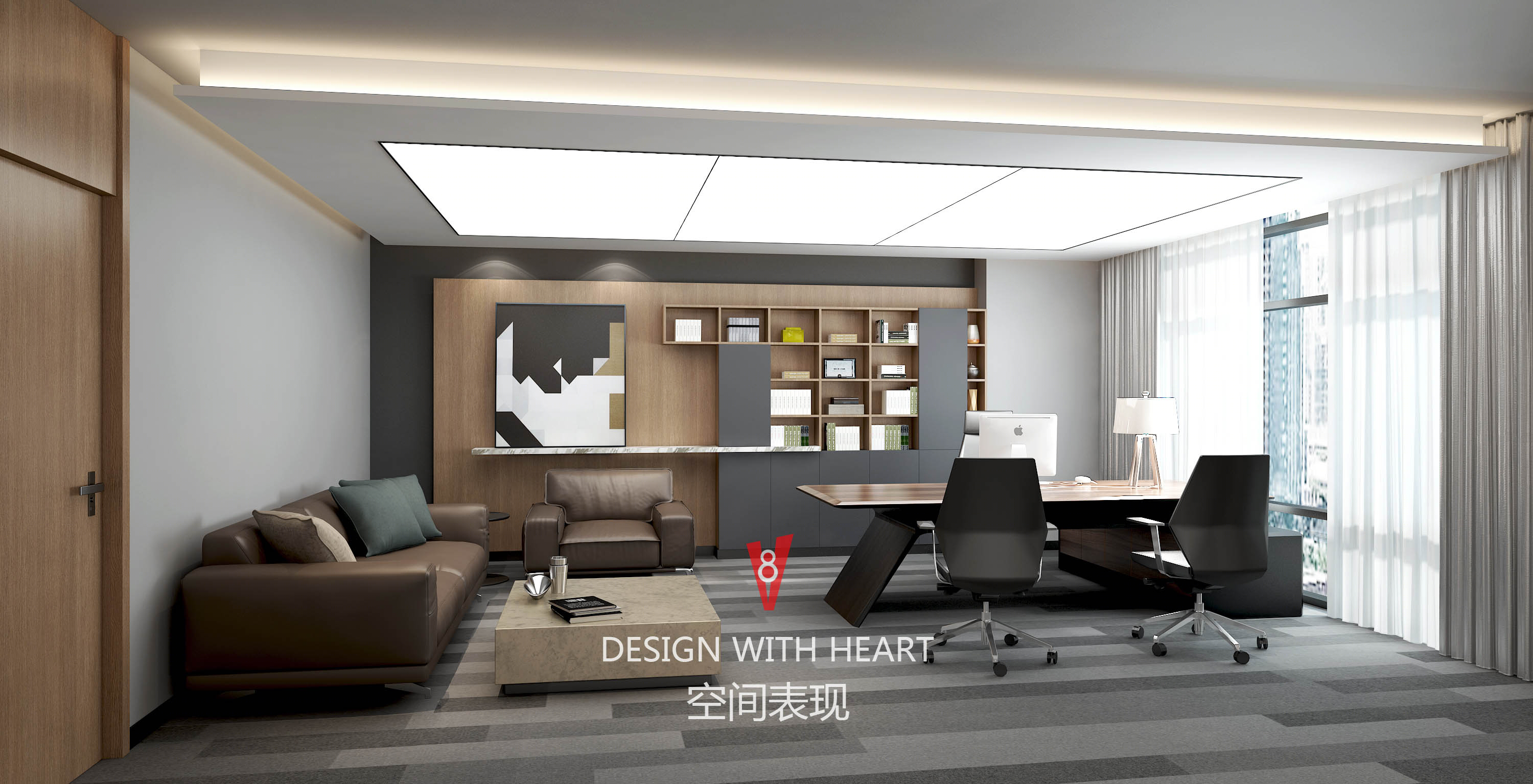 现代办公室展示-2