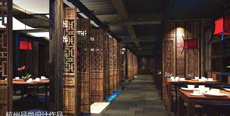 揽季月光主题餐厅设计-10