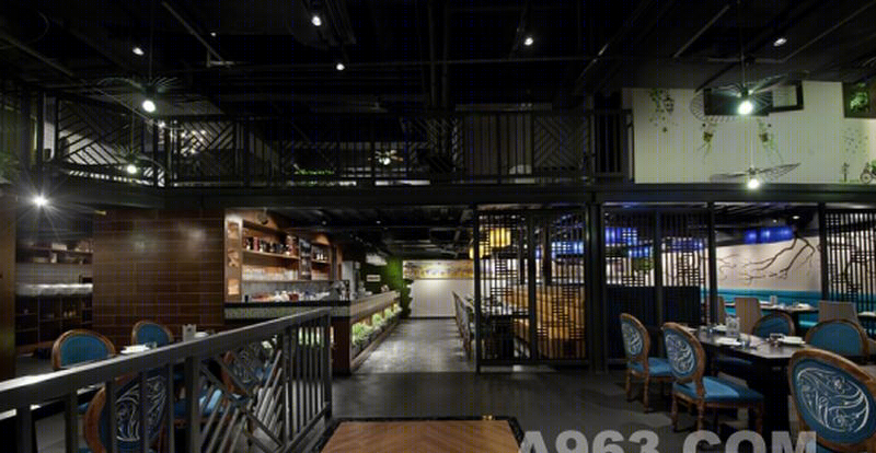 生态休闲赣菜餐厅,融入现代元素的古典雅致空间-16