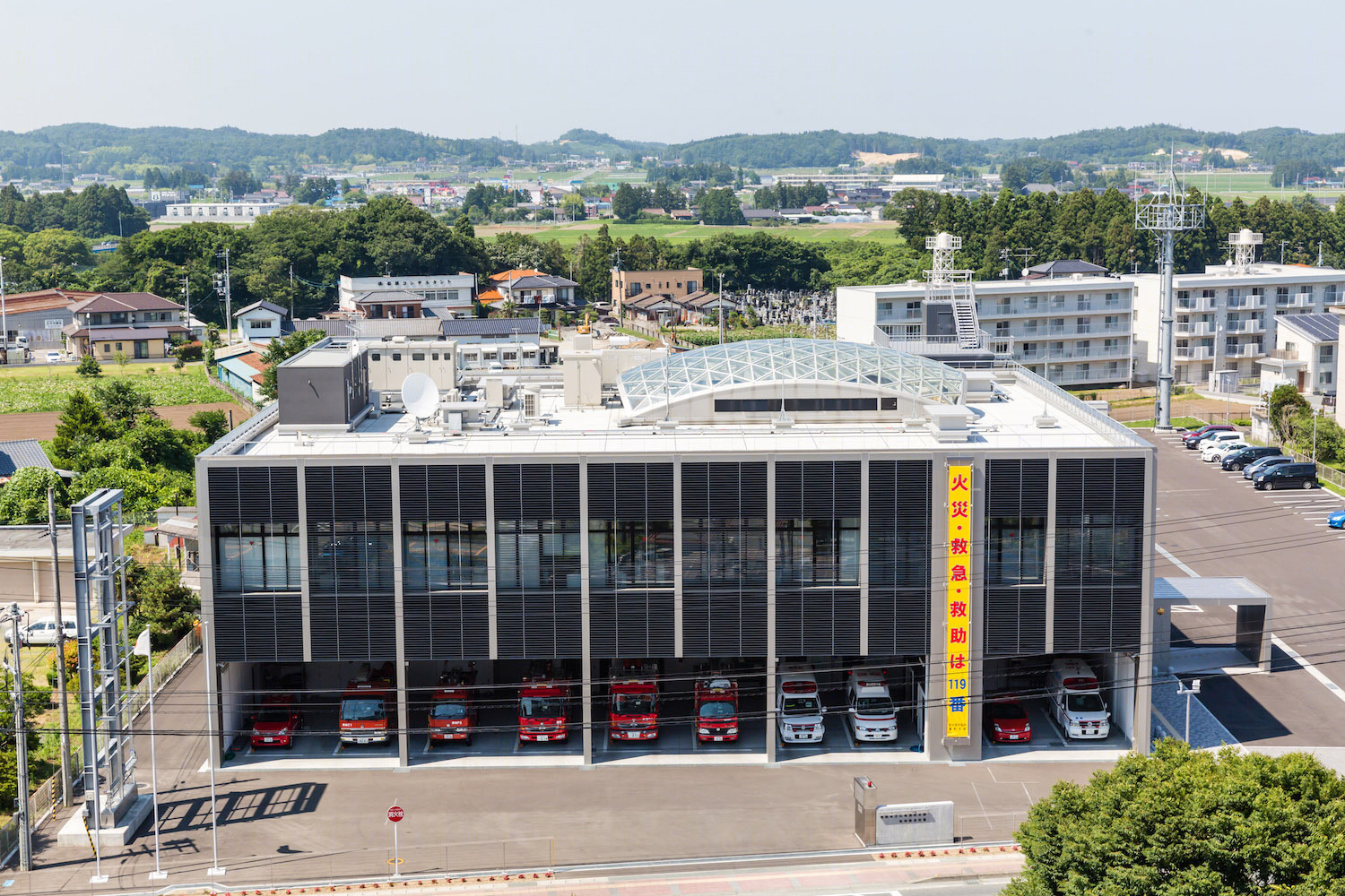 日本南相马市消防中心丨Tetsuo Kobori Architects + Nagayama Architect Office-43
